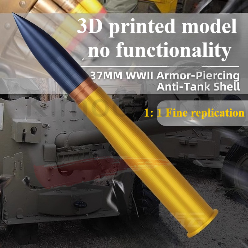 3D Printing Enthusiast - 3D Printing World War II 37mm