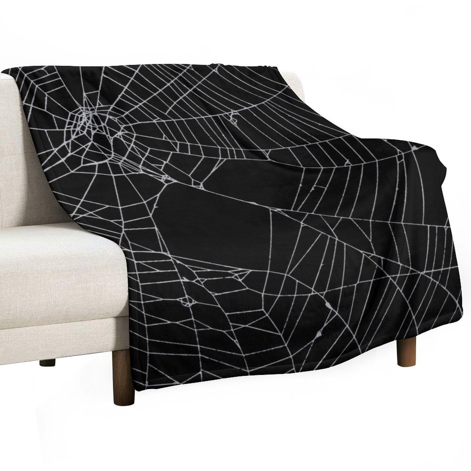 3D Printing Web - SpiderWeb Web Throw Blanket blankets and