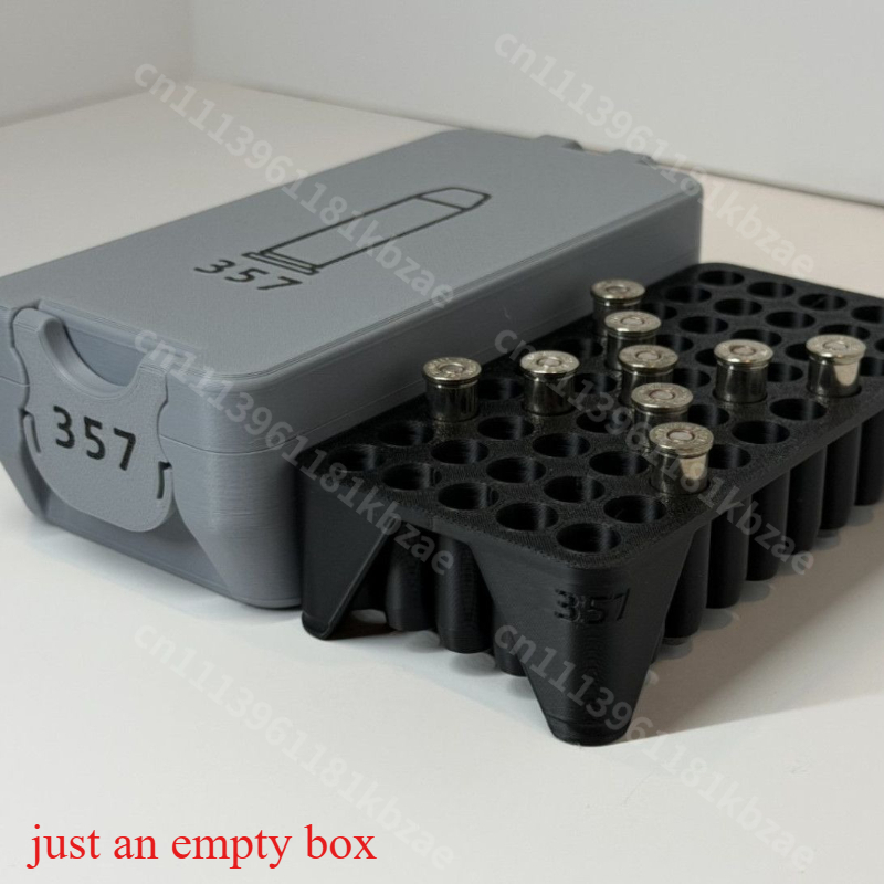 3D Printing Enthusiast - 3D Printed .357 Magnum Bullet Storage