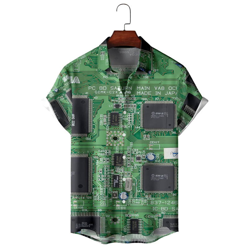 3D Printing Engineer - Electronic Chip 3D Printed Shirts For