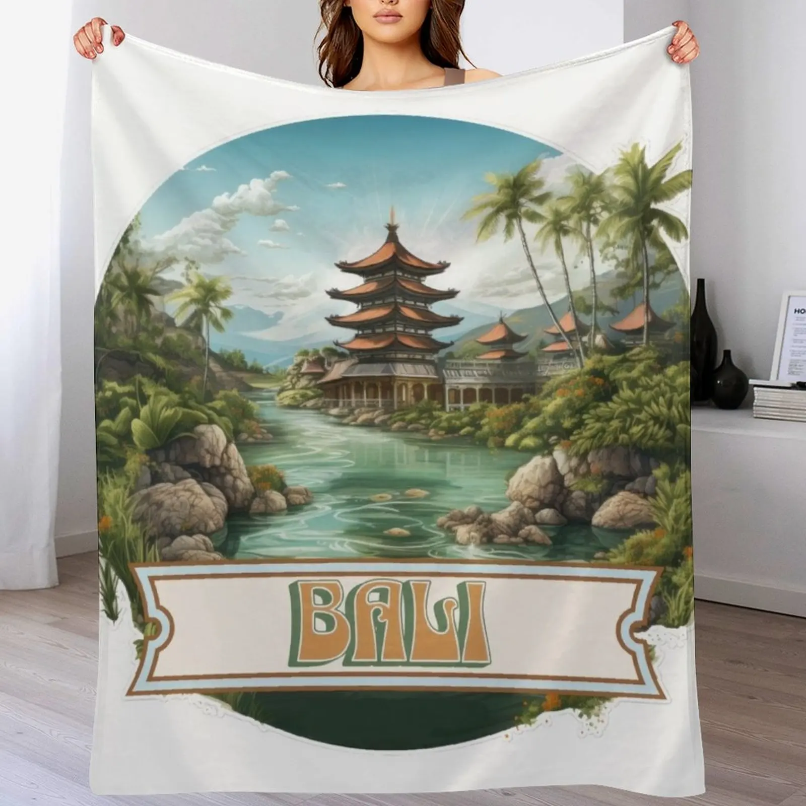 Bali Indonesia Throw Blanket V - огляд і ціна 3D Printing Indonesia