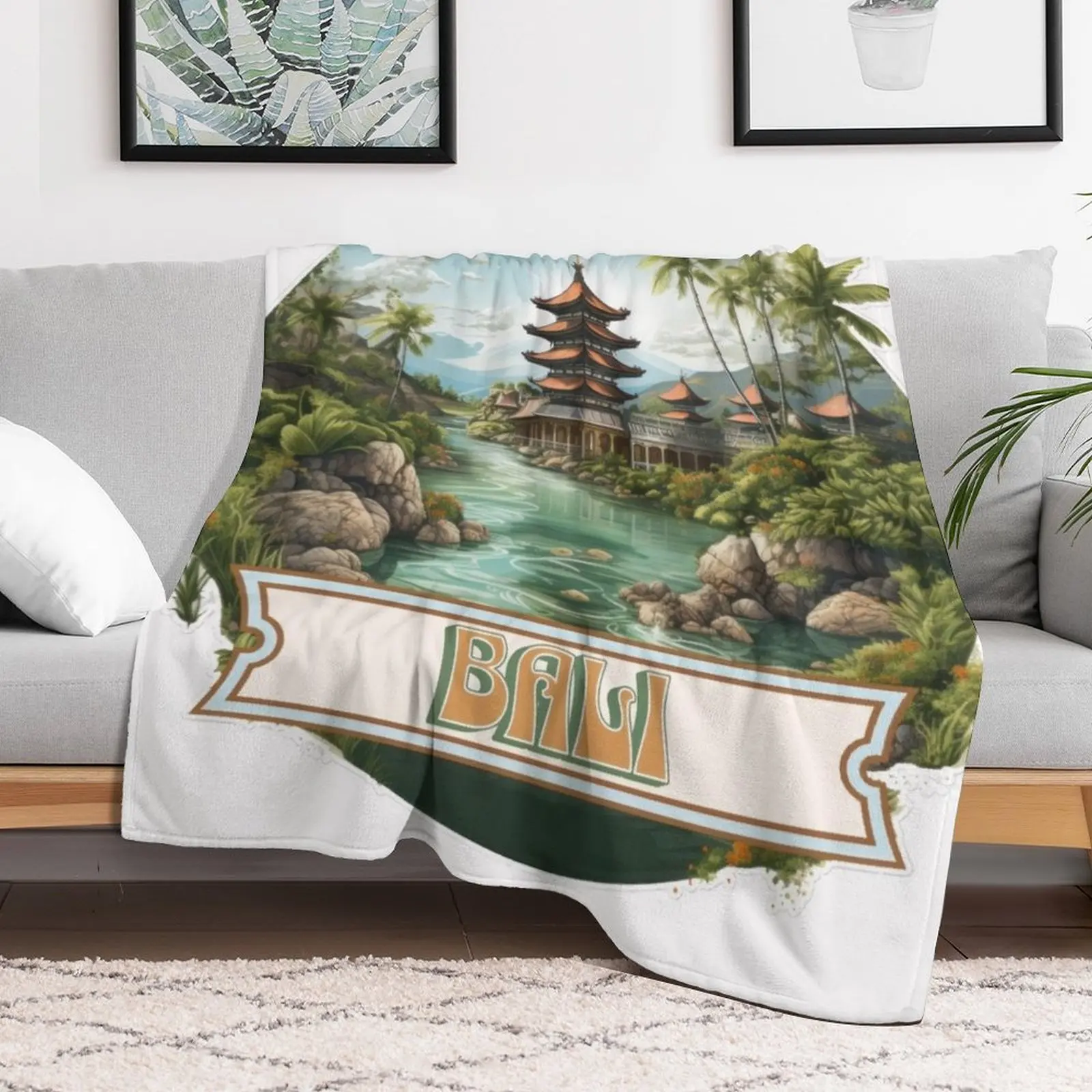 Bali Indonesia Throw Blanket V - огляд і ціна 3D Printing Indonesia
