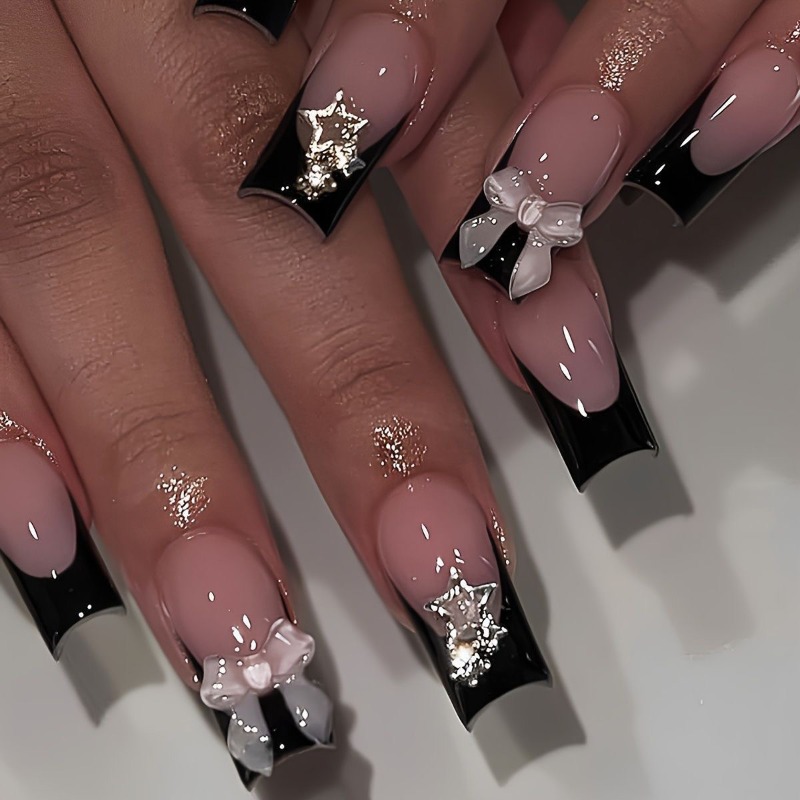24pcs Summer Long Presss on Na - огляд і ціна 3D Printing Nails