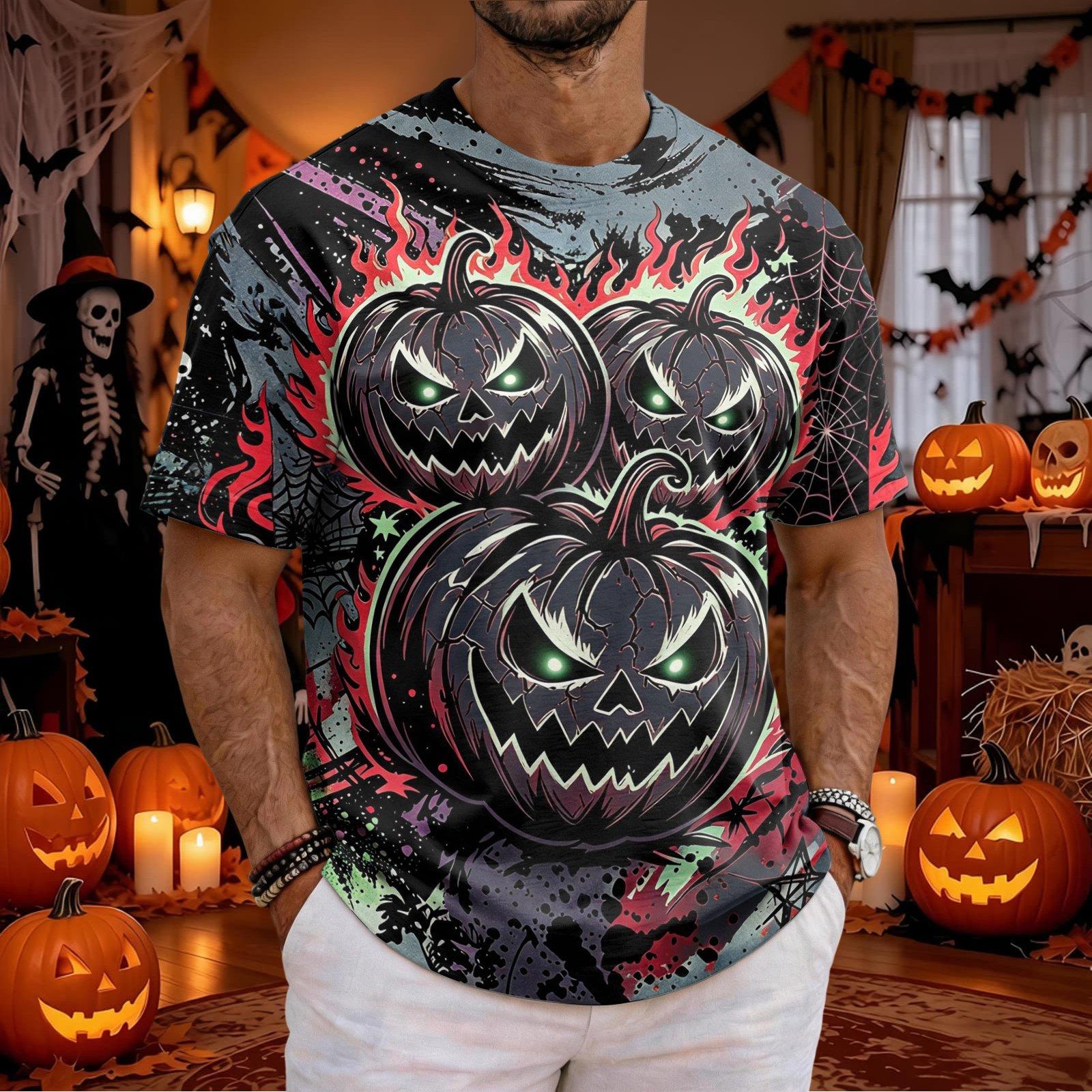 Men Halloween Scary Pumpkin Fa - огляд і ціна 3D Printing Web