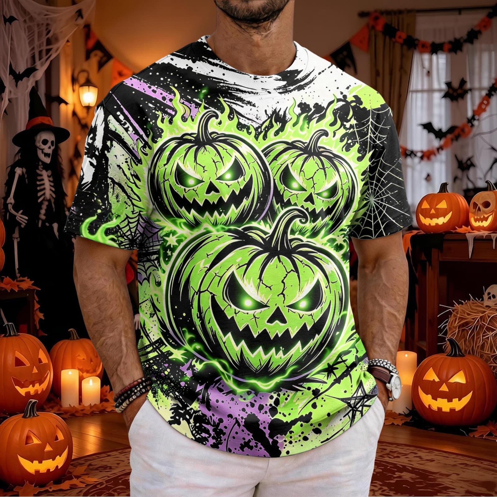 Men Halloween Scary Pumpkin Fa - огляд і ціна 3D Printing Web