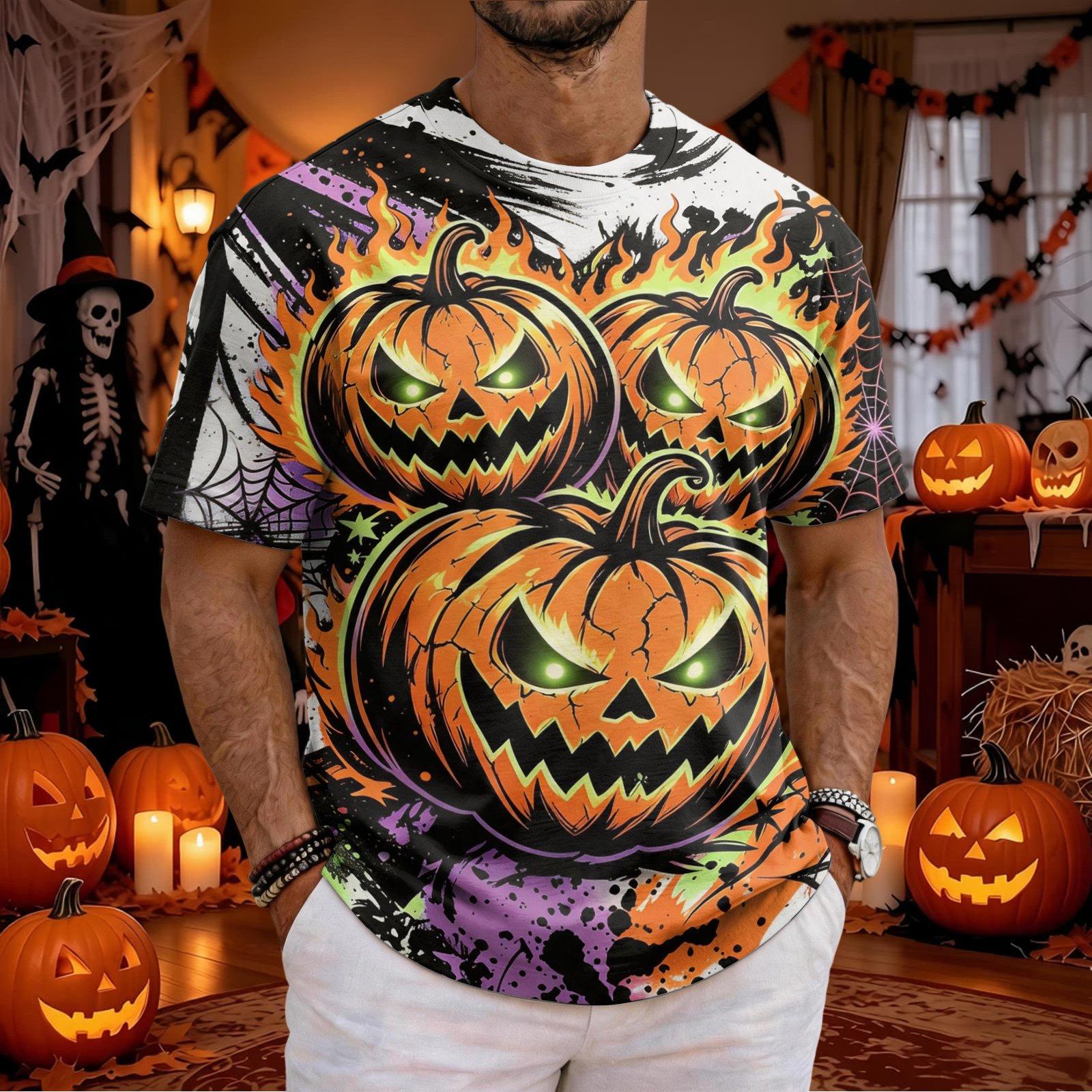 Men Halloween Scary Pumpkin Fa - огляд і ціна 3D Printing Web