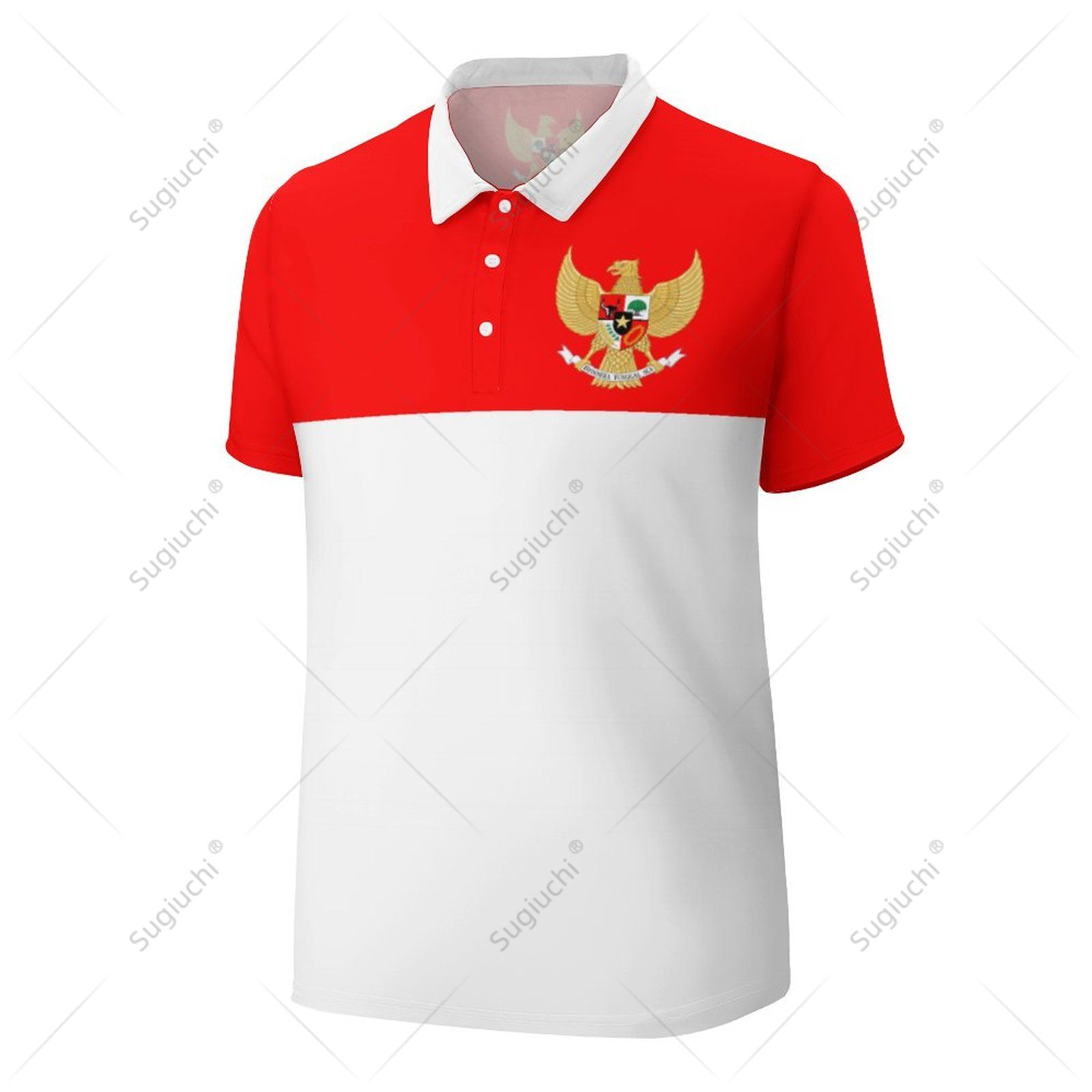 Unisex Polo Shirt Indonesia Fl - огляд і ціна 3D Printing Indonesia