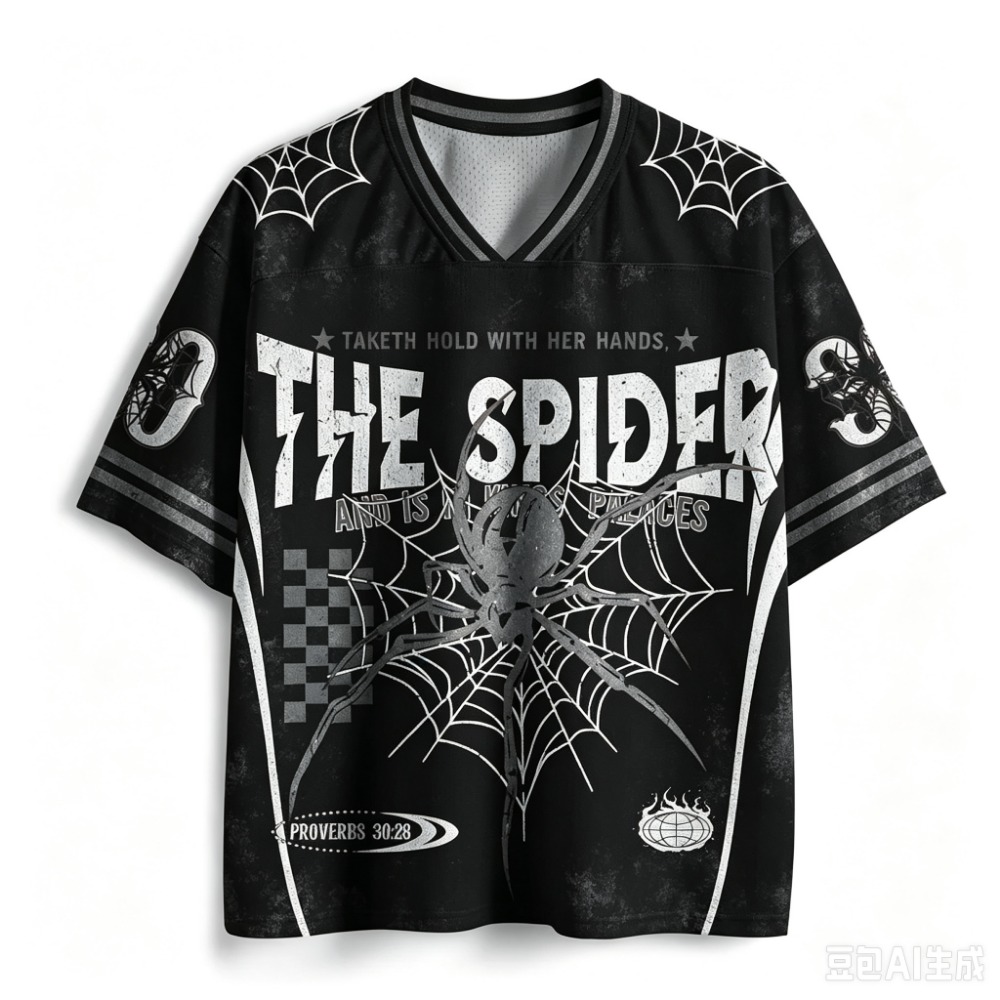 Spider Web 3D Printed MenT-shi - огляд і ціна 3D Printing Web
