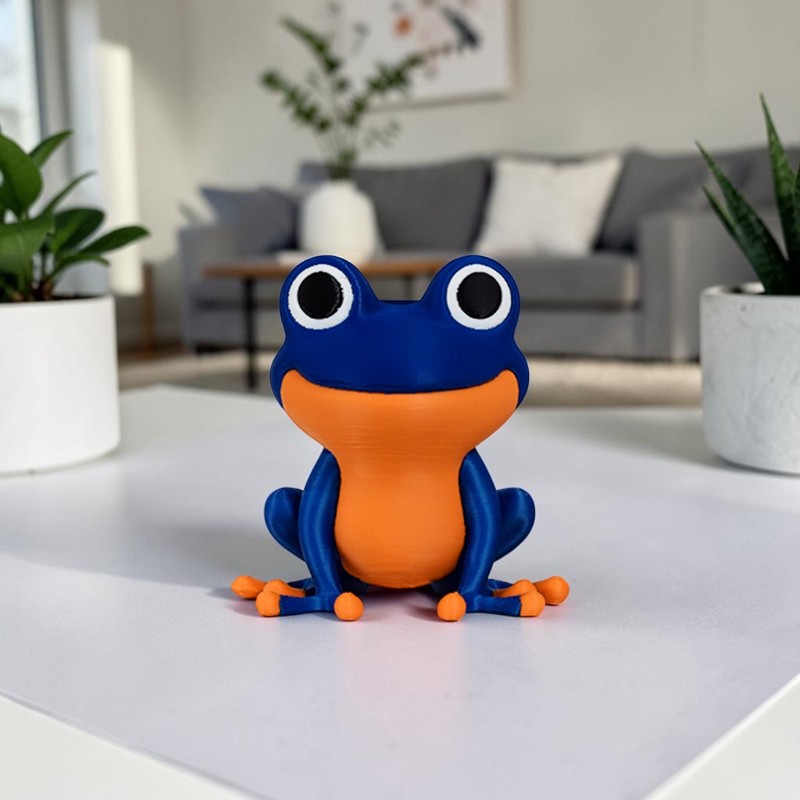 Creative Big Eyed Frog Shaped  - огляд і ціна 3D Printing Glasses Frames