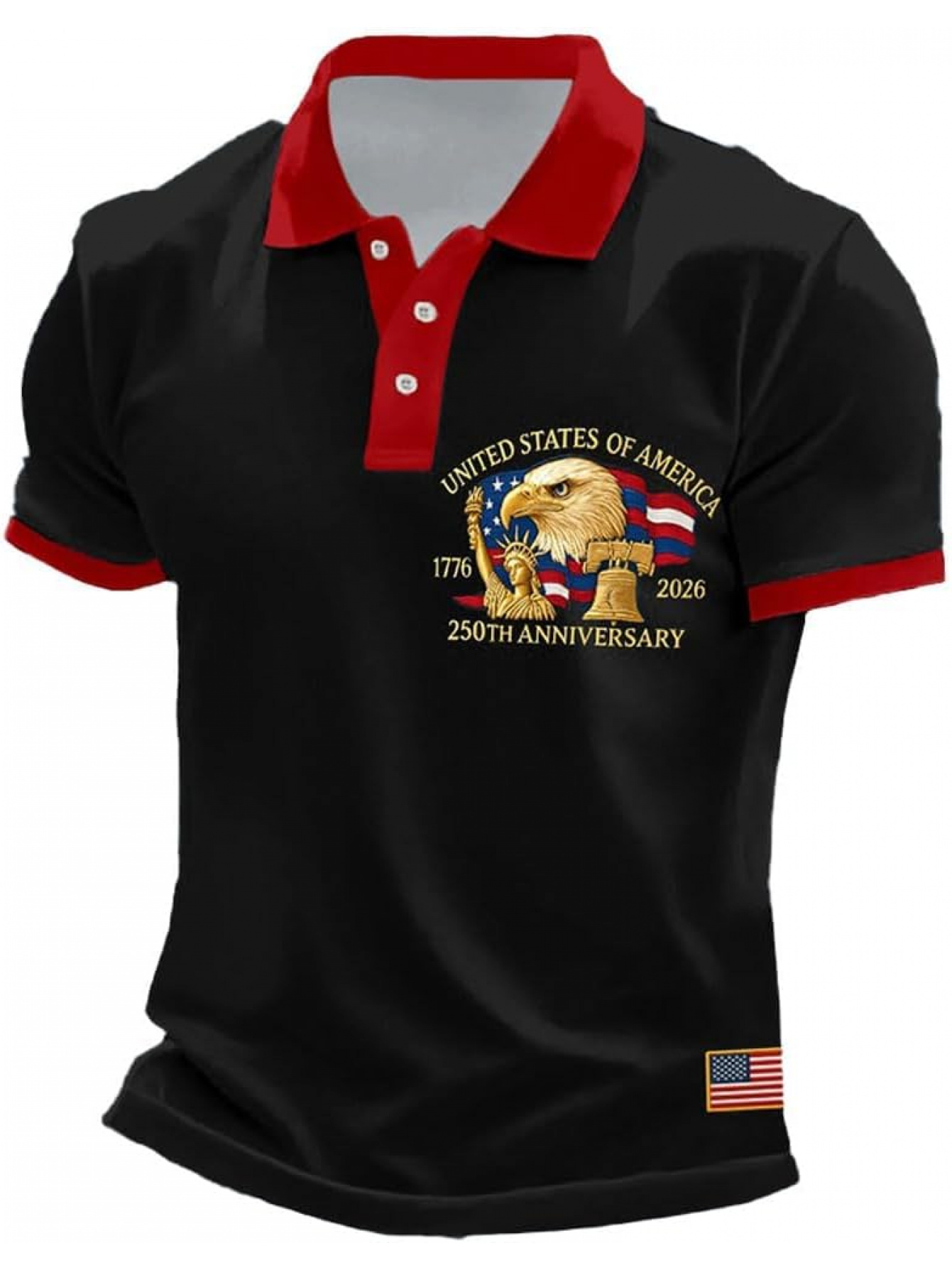 Men's USA 250th Anniversary Po - огляд і ціна 3D Printing Eagle