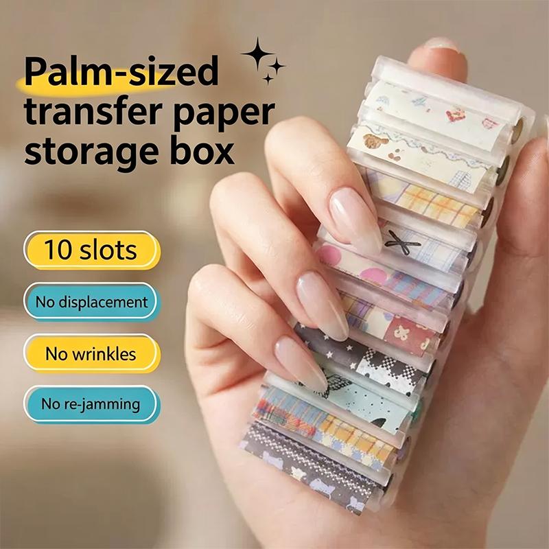 10 Grid Nail Transfer Paper 3D - огляд і ціна 3D Printing Nails