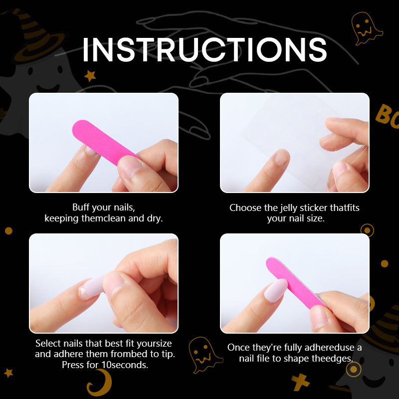 30pcs 2025 Halloween Almond Sh - огляд і ціна 3D Printing Nails