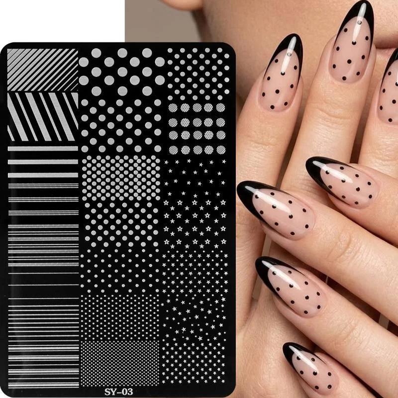 3D Cute Dotting Strip Lines Na - огляд і ціна 3D Printing Templates Free