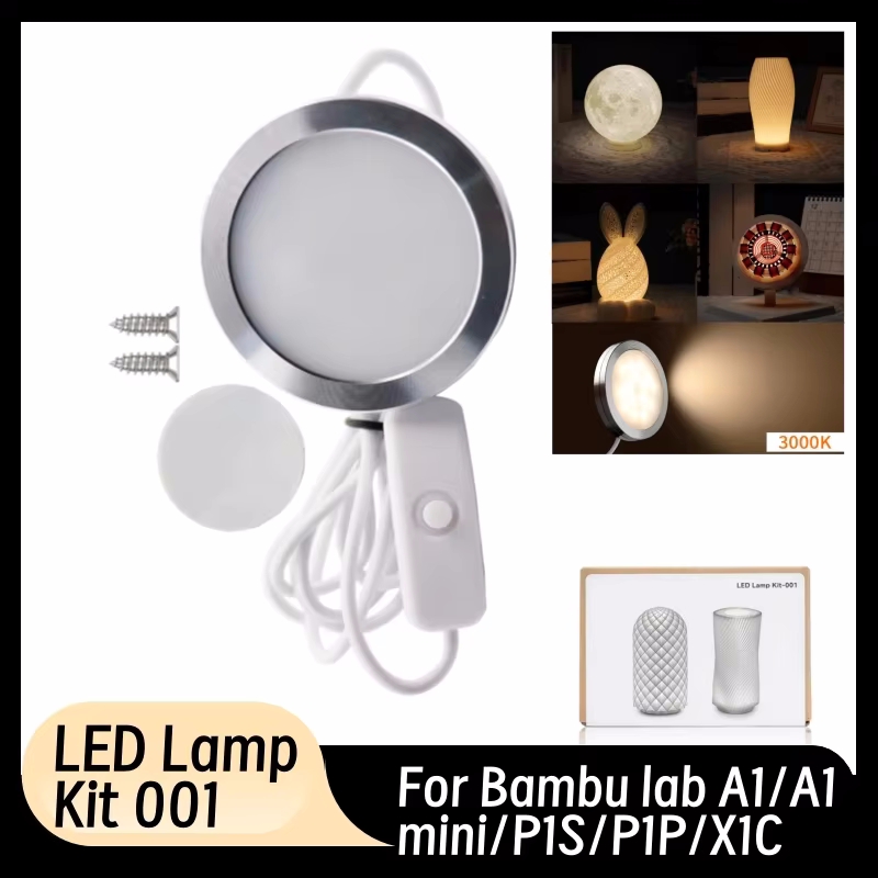 3D Printer  Model LED Lamp For - огляд і ціна 3D Printing Bambu Lab A1