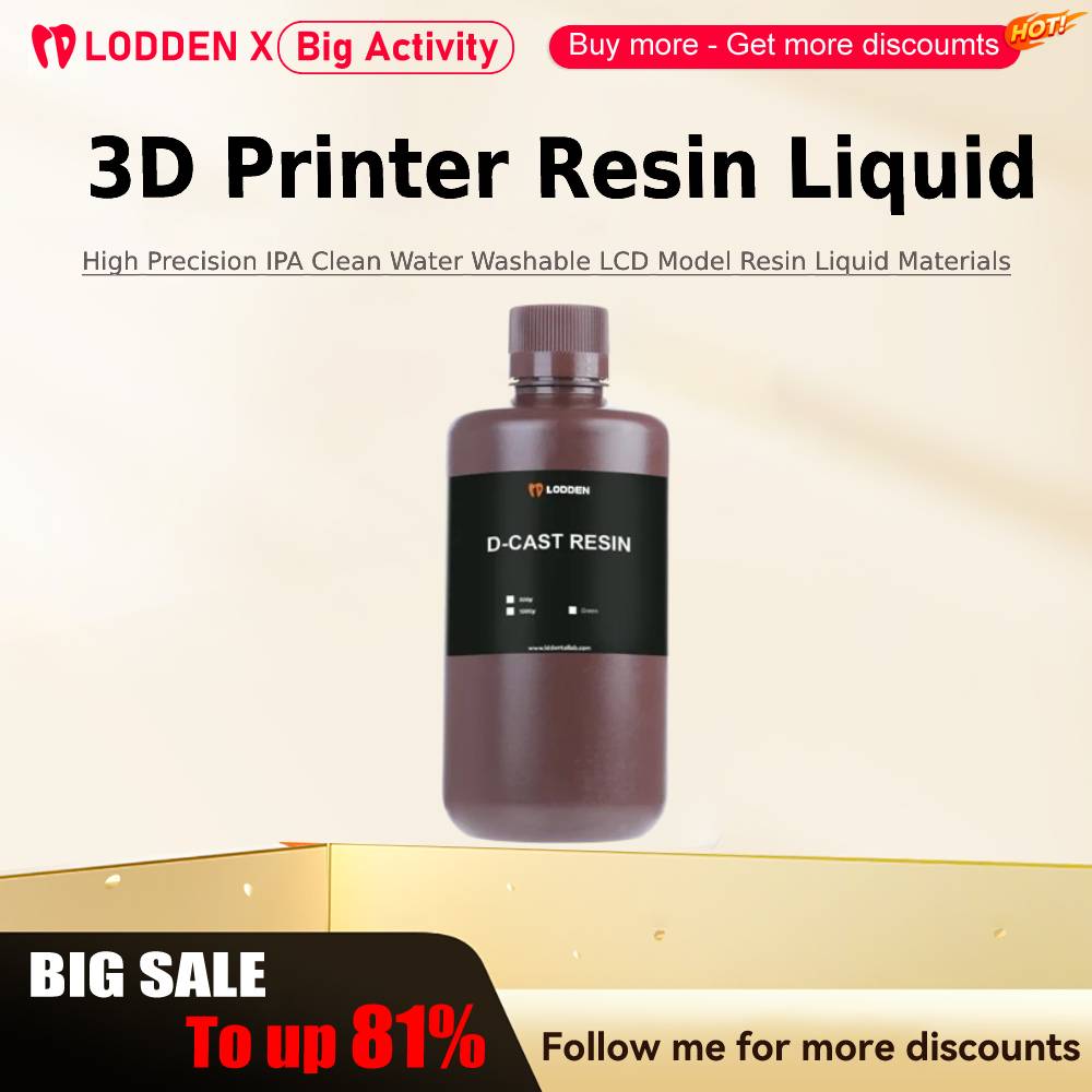 Lodden 3D Printer Resin Liquid - огляд і ціна 3D Printing Pdf
