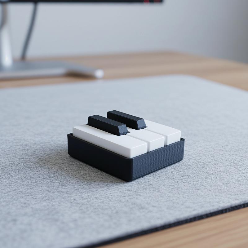 Press-Type 3D Printed PLA Pian - огляд і ціна 3D Printing Model Free