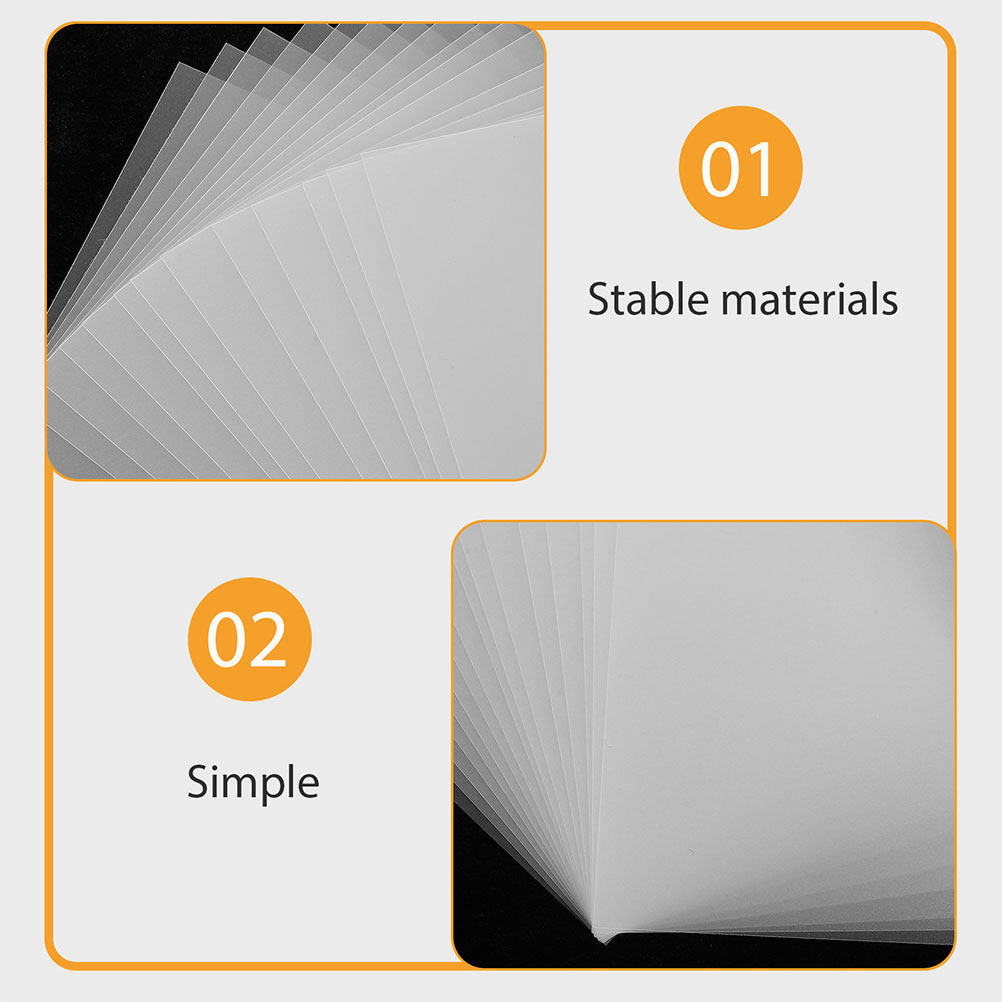 20Pcs Transparent Plastic Trac - огляд і ціна 3D Printing Templates Free