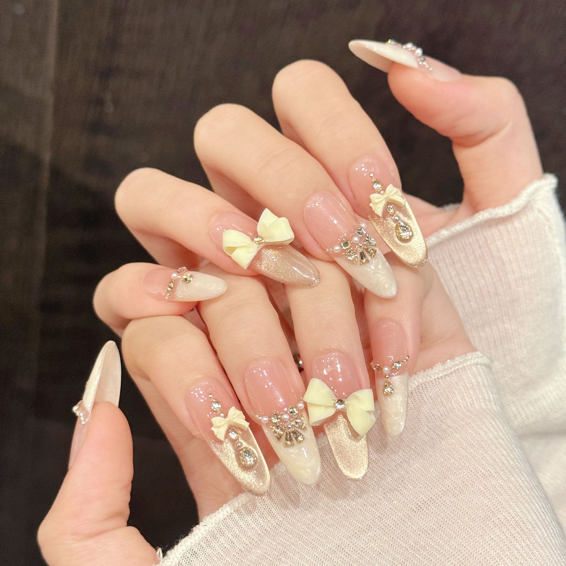 10pcs Handmade Press On Nails  - огляд і ціна 3D Printing Nails