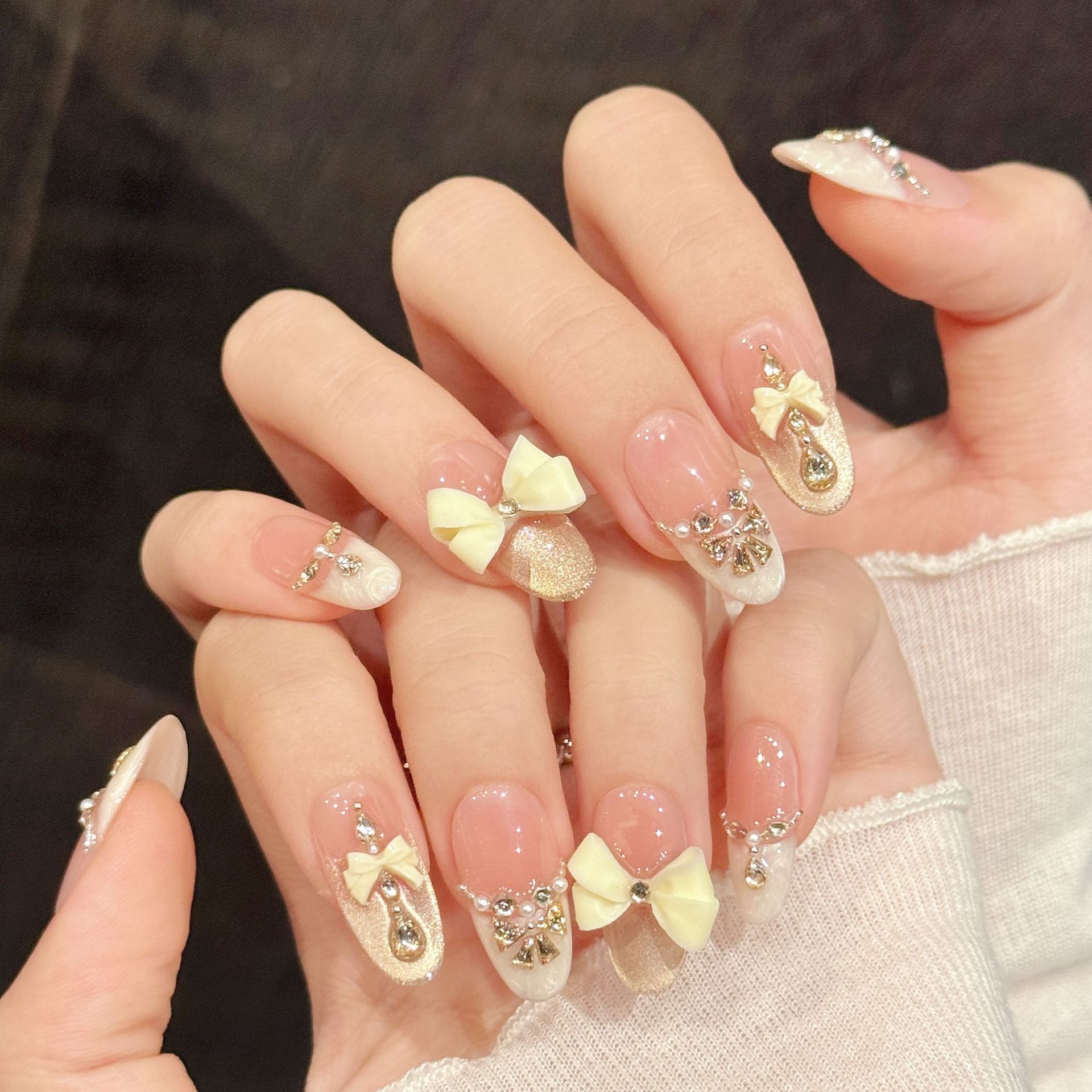 10pcs Handmade Press On Nails  - огляд і ціна 3D Printing Nails
