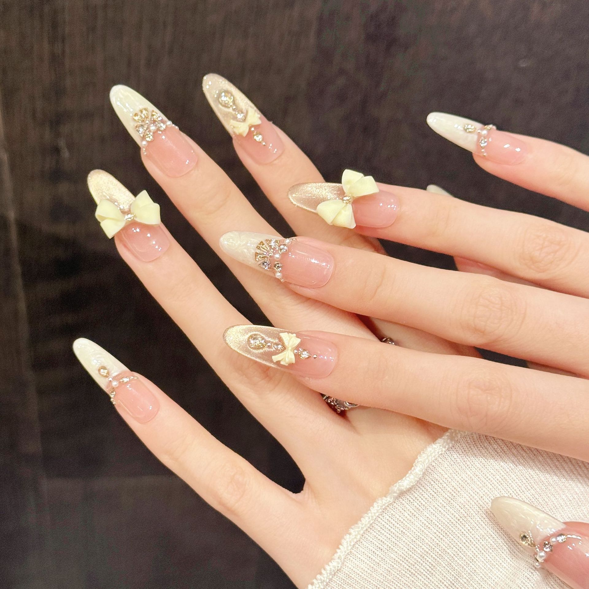 10pcs Handmade Press On Nails  - огляд і ціна 3D Printing Nails