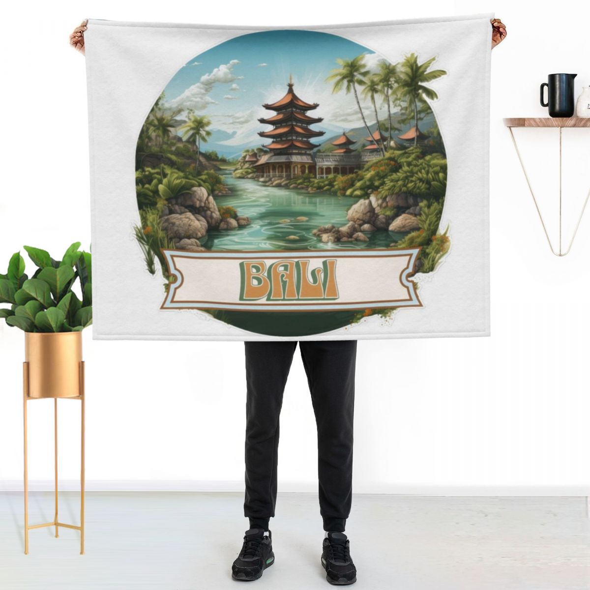 Bali Indonesia Throw Blanket W - огляд і ціна 3D Printing Indonesia