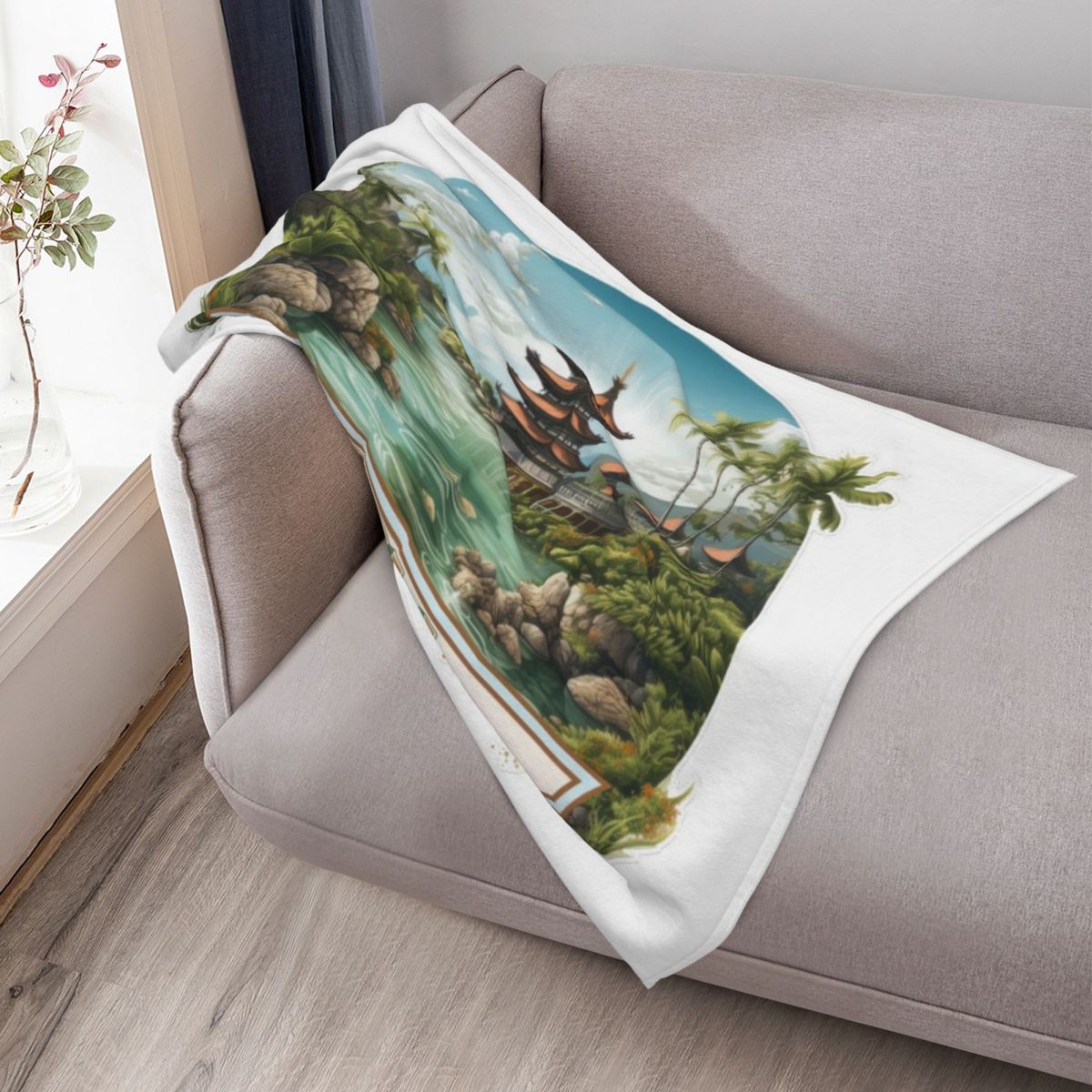 Bali Indonesia Throw Blanket W - огляд і ціна 3D Printing Indonesia