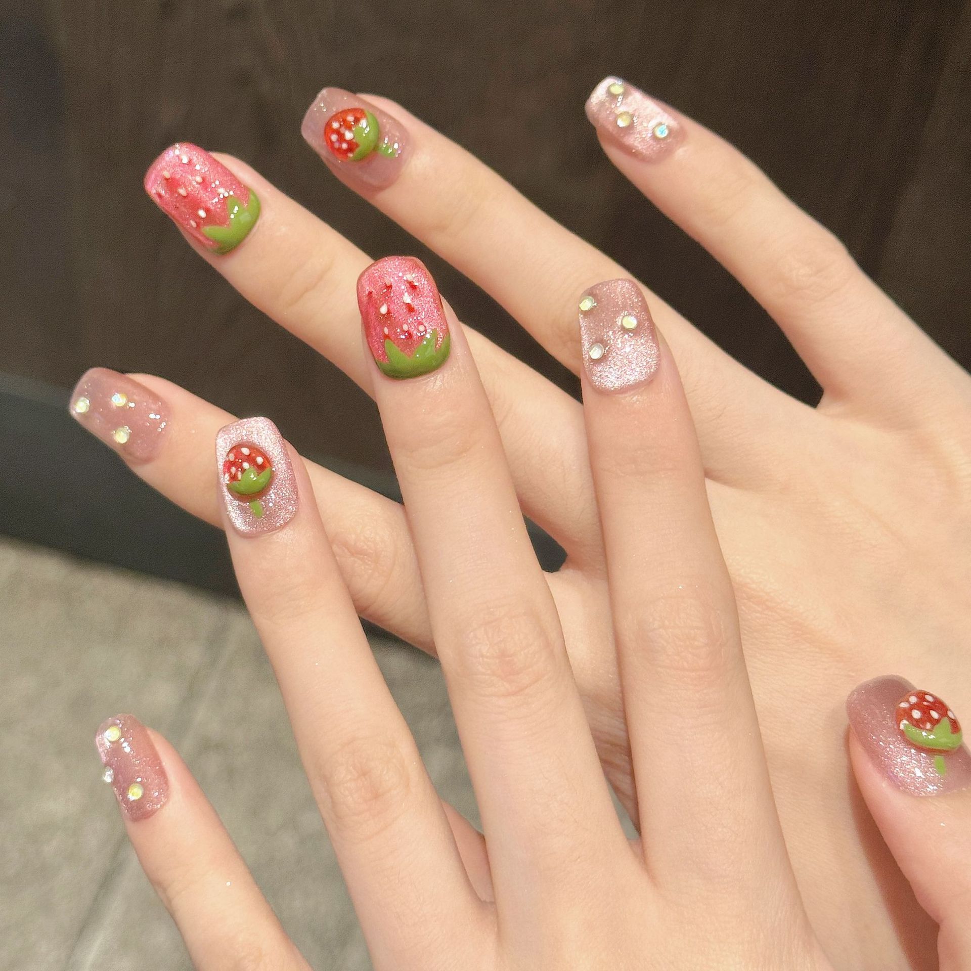 10pcs Handmade Press on Nails  - огляд і ціна 3D Printing Nails