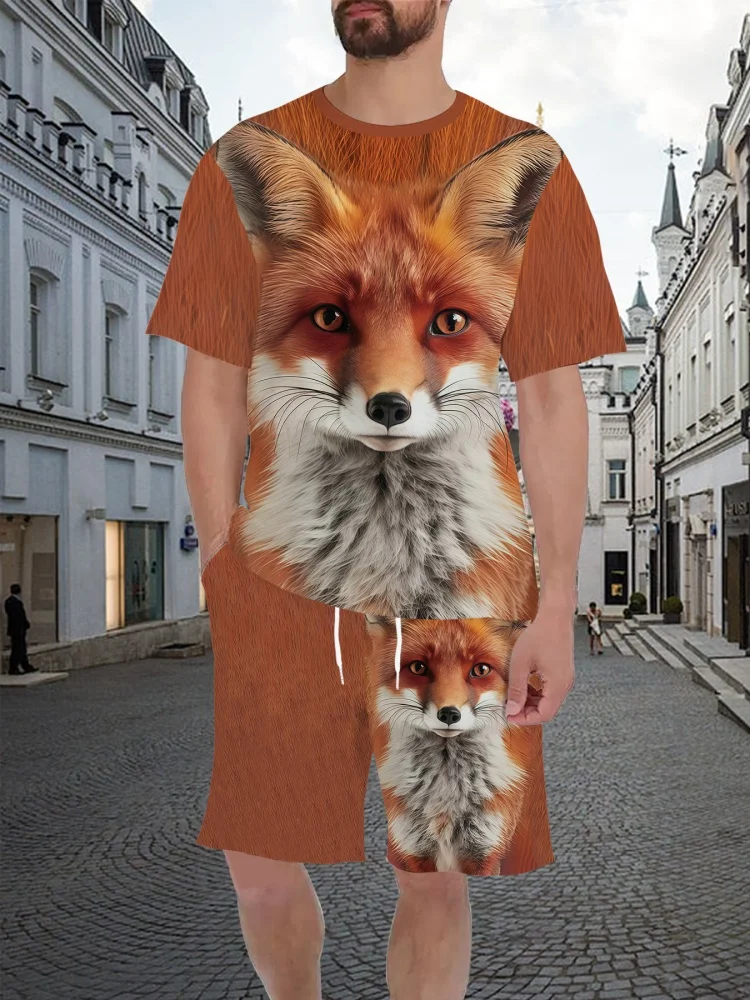Summer New Men's O-neck T-shir - огляд і ціна 3D Printing Design Free