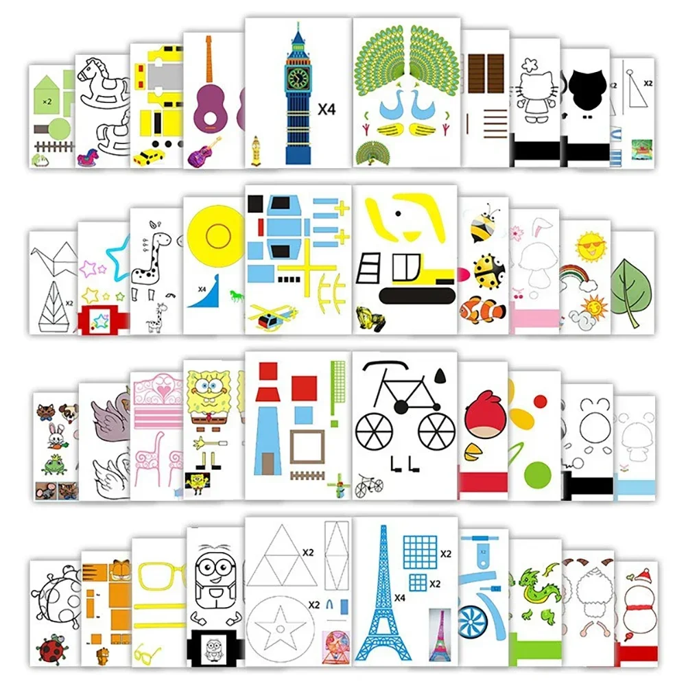3D Pen Drawing Book with Graph - огляд і ціна 3D Printing Templates Free