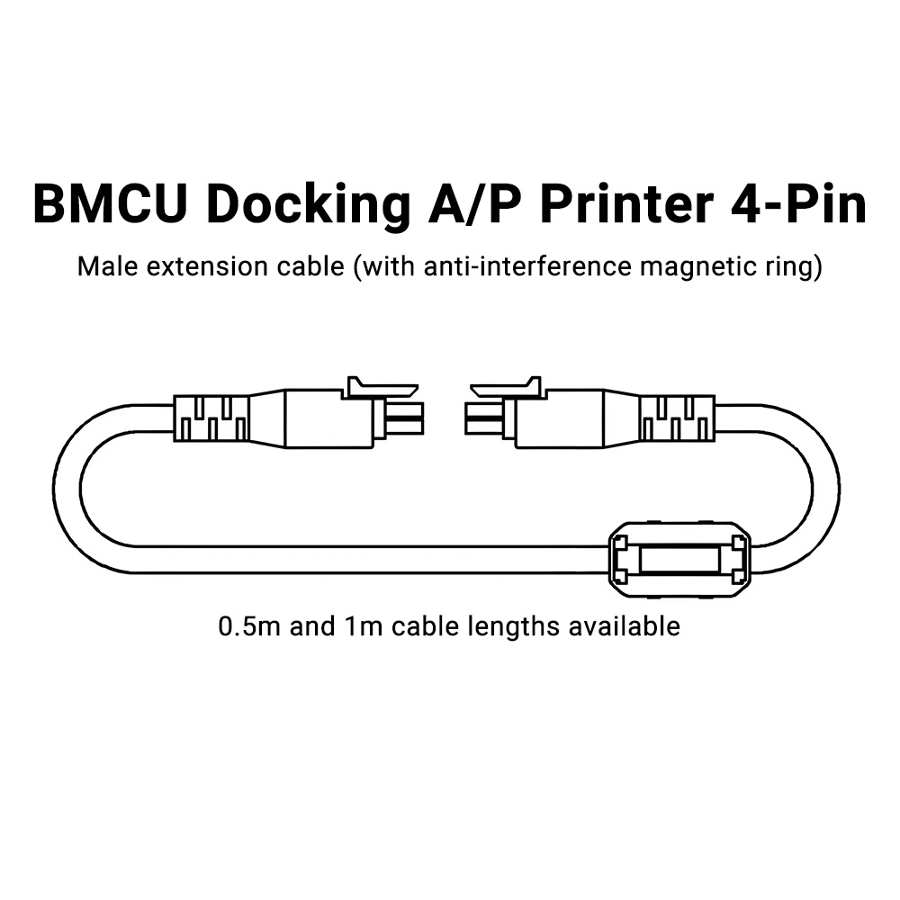 0.5/1 Meters Premium BMCU 4-pi - огляд і ціна 3D Printing Bambu Lab A1