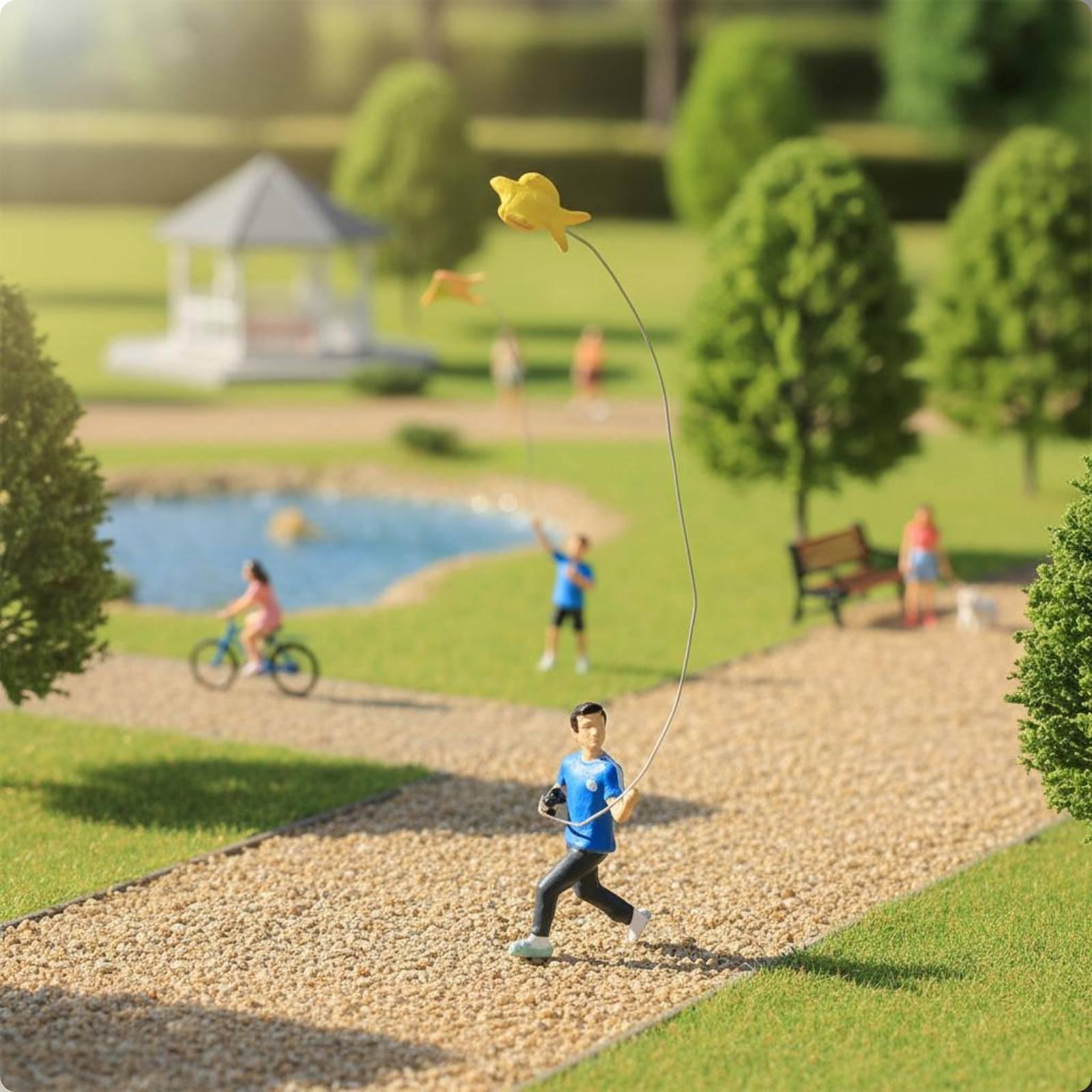 Park Scene Figure 3D Printed D - огляд і ціна 3D Printing Model Free