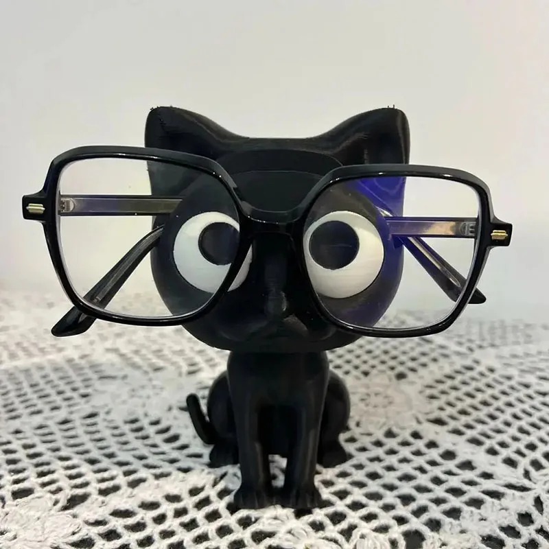 1pc Cute Cat Shaped 3D Printed - огляд і ціна 3D Printing Glasses Frames