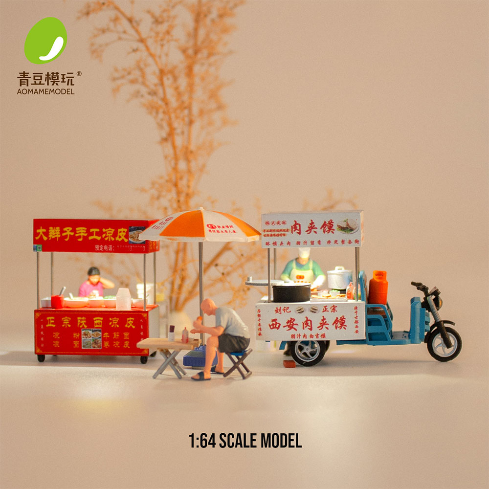 1/64 Night market s Model Kit- - огляд і ціна 3D Printing Model Free