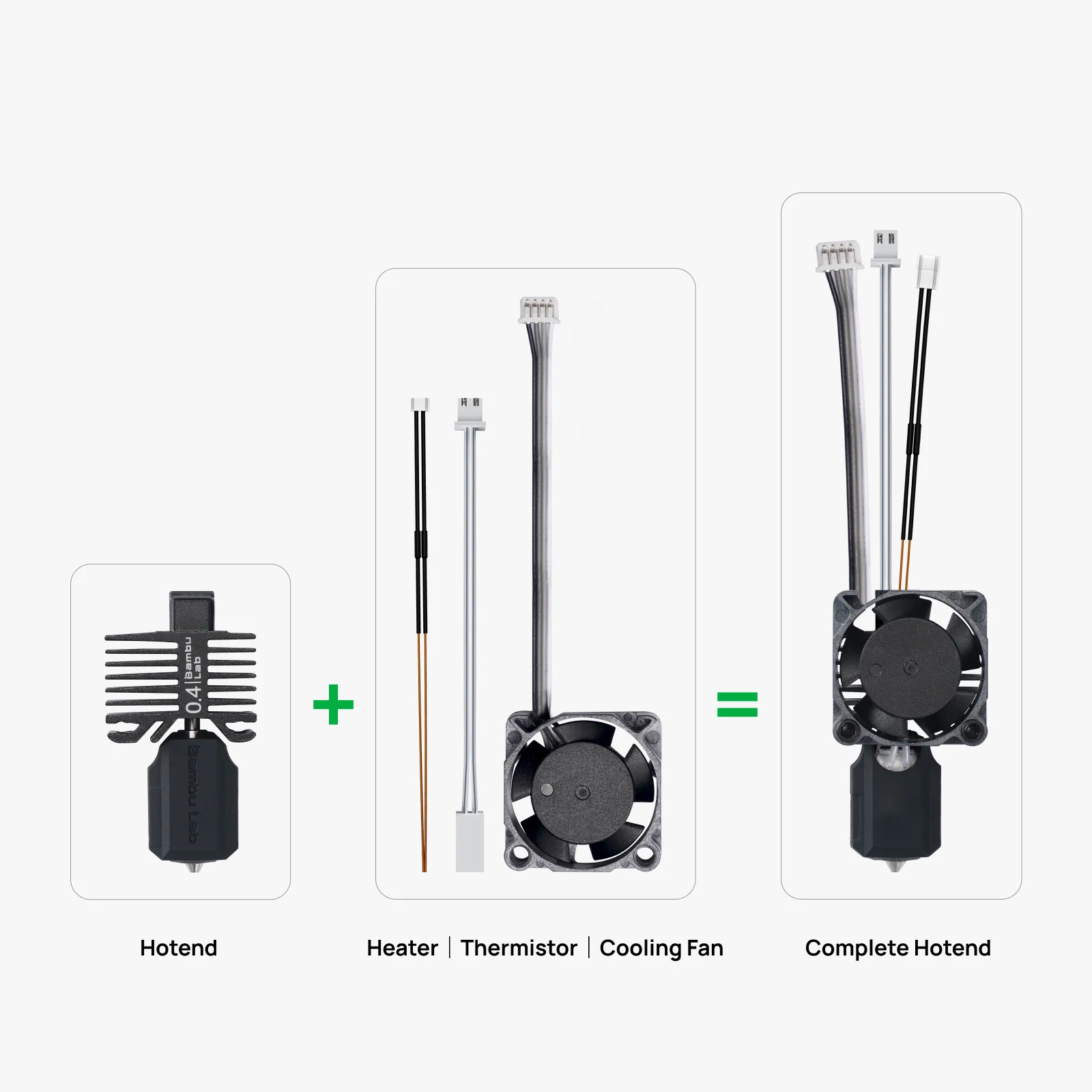 Hotend for BambuLab X1C/P1P/P1 - огляд і ціна 3D Printing Bambu Lab A1