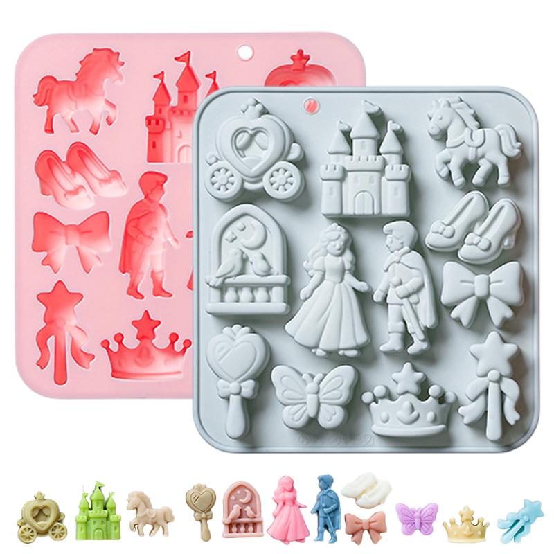 12‑Cavity 3D Prince Princess S - огляд і ціна 3D Printing Model Free