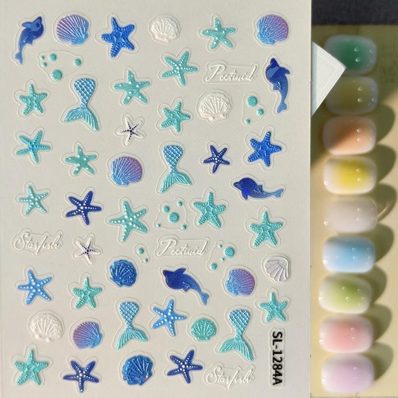 Embossed 3D Ocean Nail Art Sti - огляд і ціна 3D Printing Enthusiast