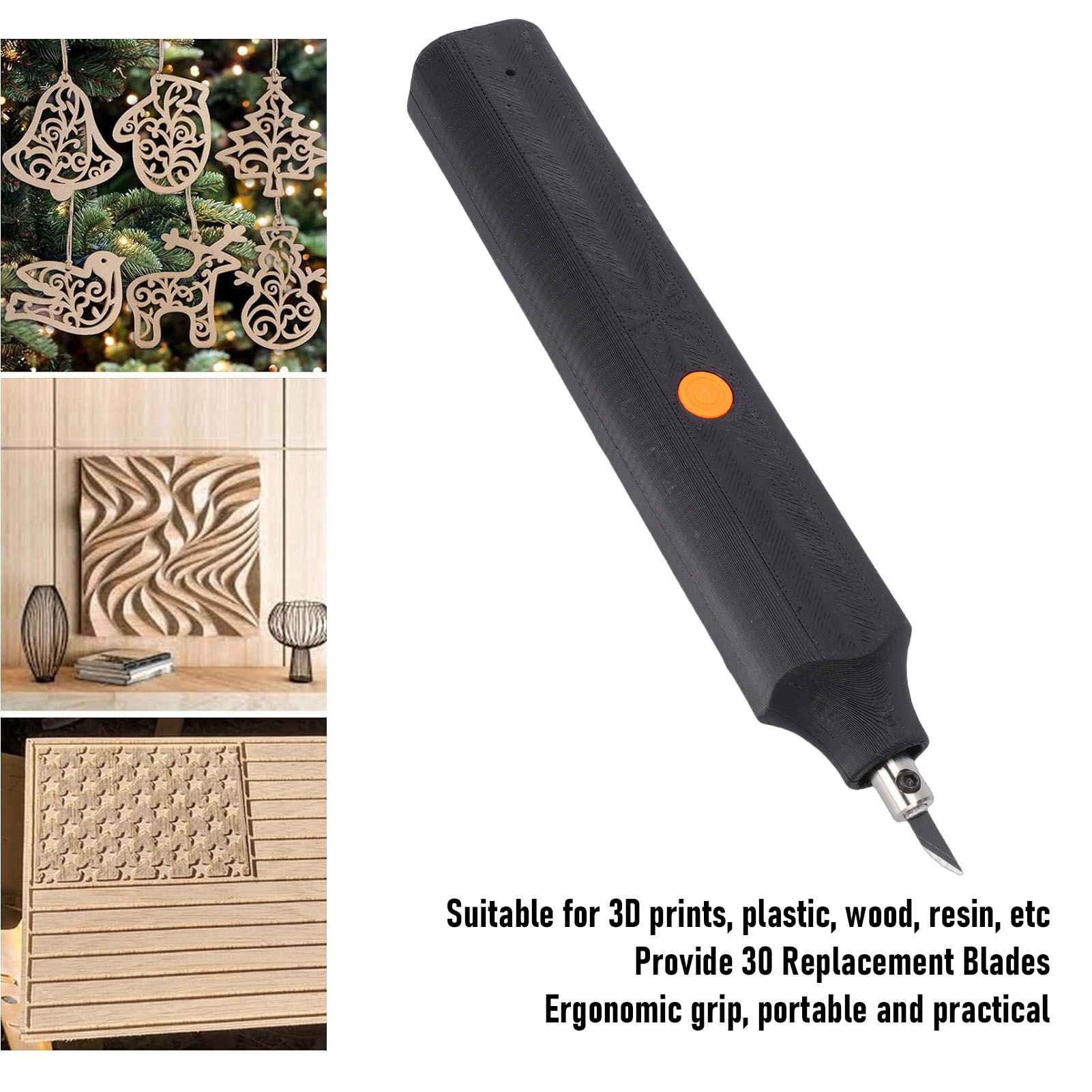 40kHz Ultrasonic Cutter with 3 - огляд і ціна 3D Printing Model Free