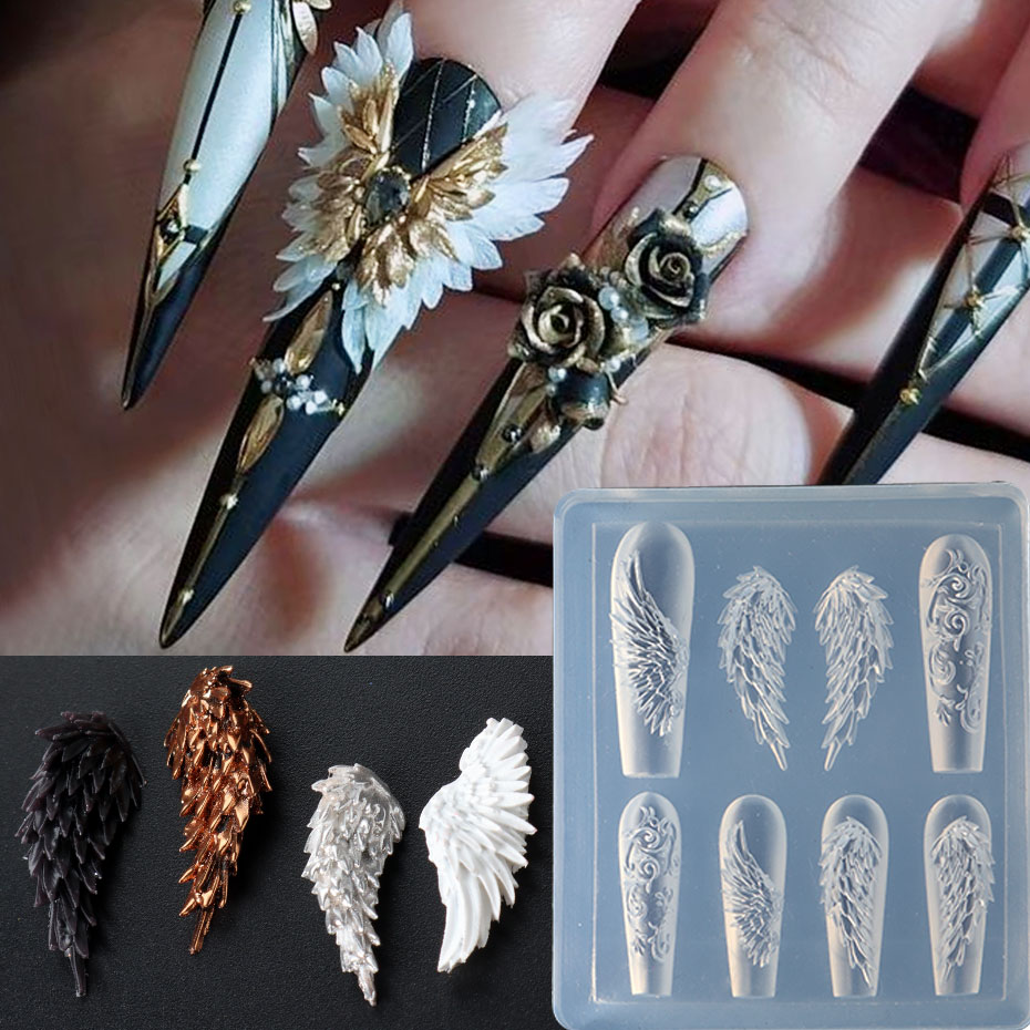 1pcs 3D Charming Feather Wings - огляд і ціна 3D Printing Templates Free