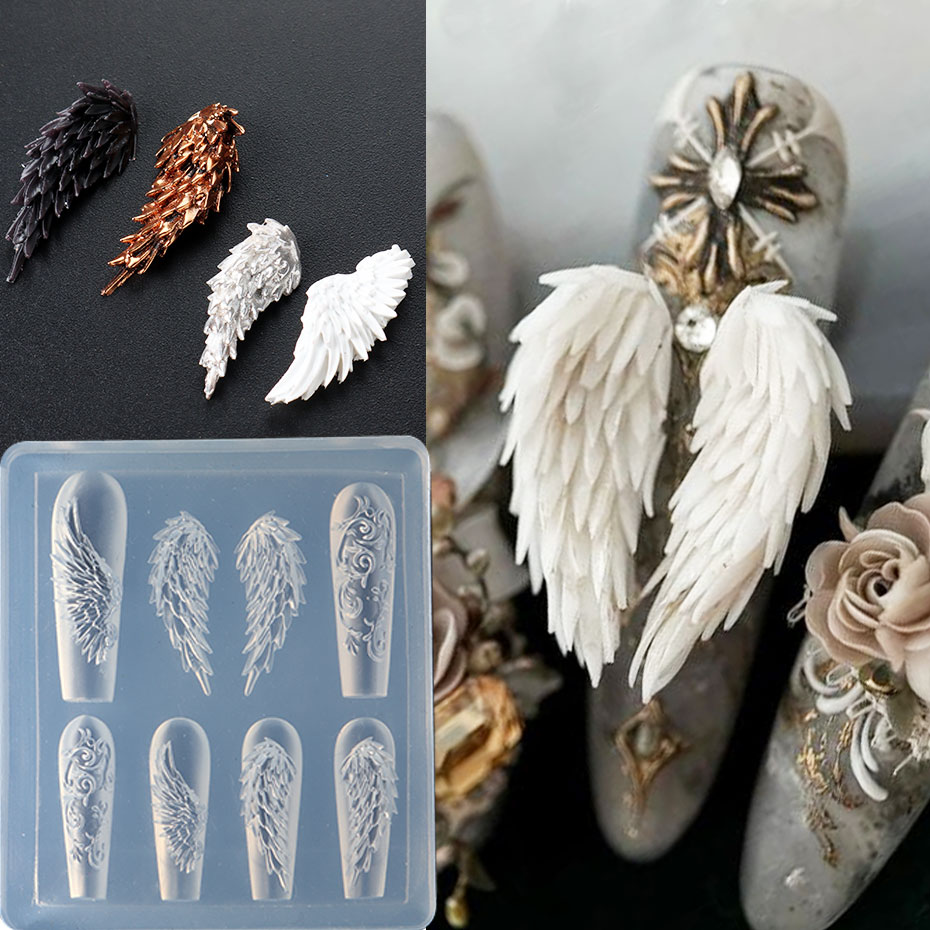 1pcs 3D Charming Feather Wings - огляд і ціна 3D Printing Templates Free