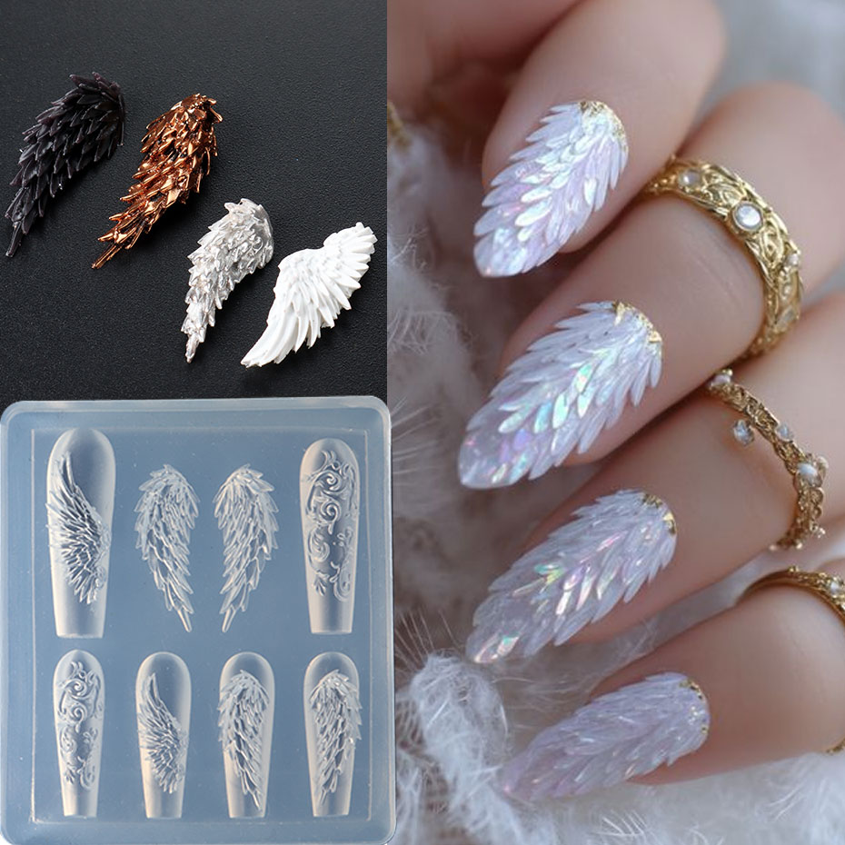 1pcs 3D Charming Feather Wings - огляд і ціна 3D Printing Templates Free