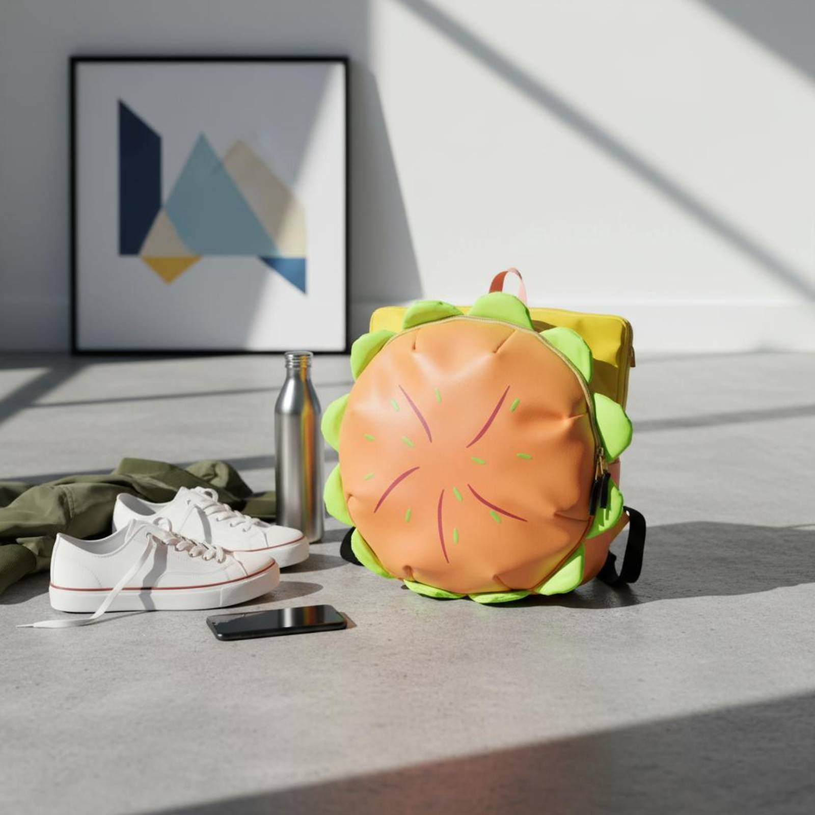 Hamburger Backpack Cute Cartoo - огляд і ціна 3D Printing Design Free
