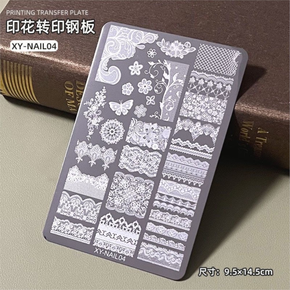 9*15cm 3D Lace Butterfly Nail  - огляд і ціна 3D Printing Templates Free