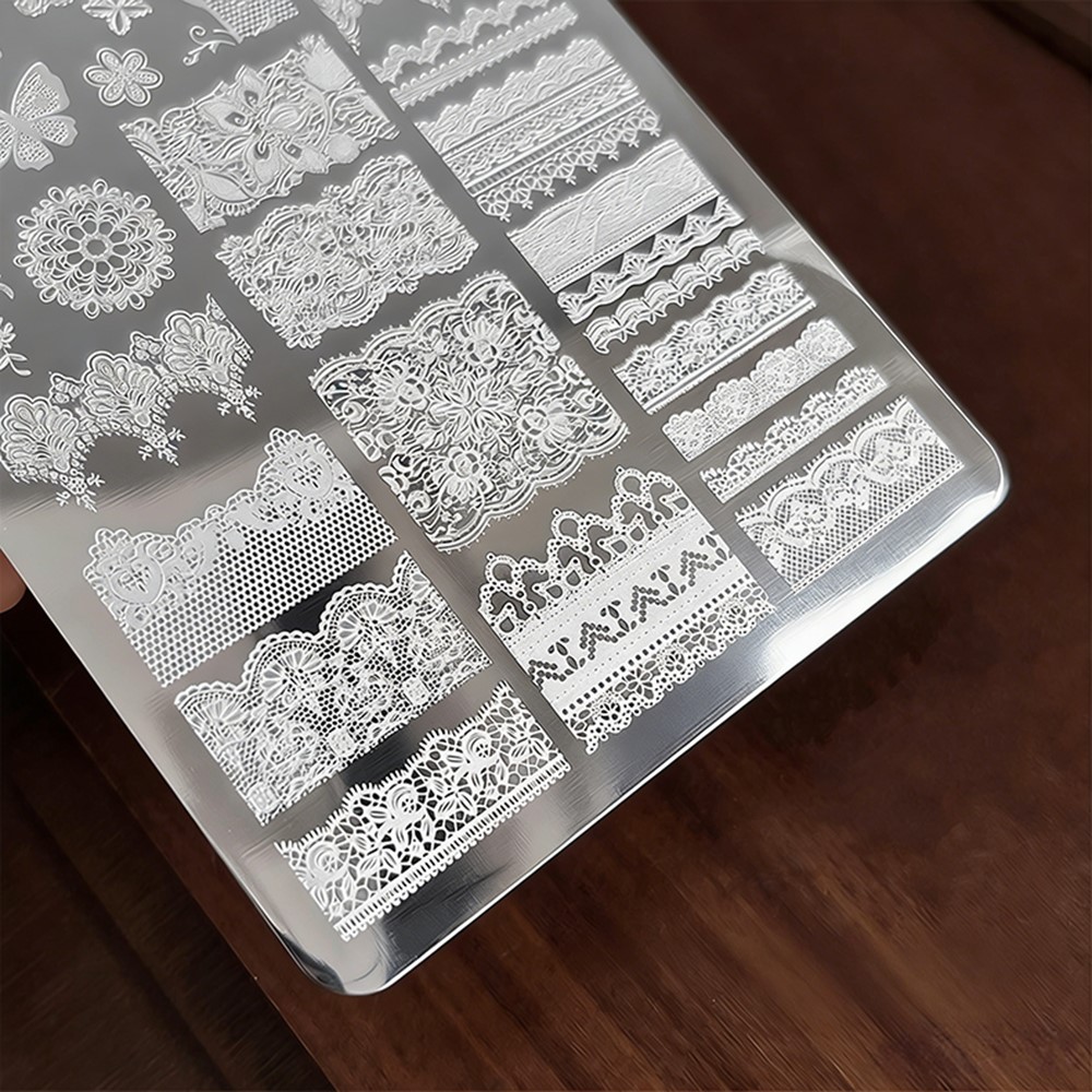 9*15cm 3D Lace Butterfly Nail  - огляд і ціна 3D Printing Templates Free