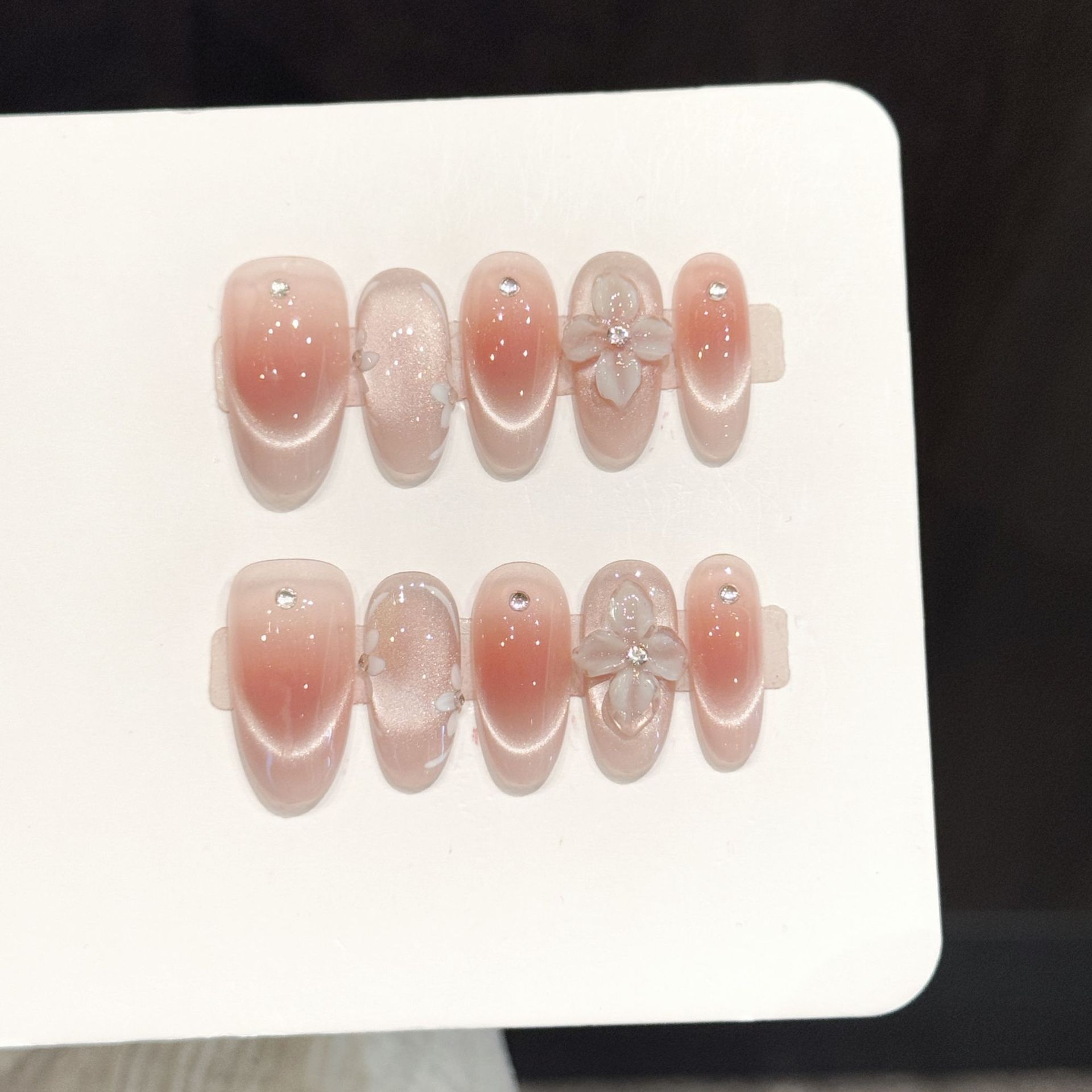 10pcs Handmade Press On Nails  - огляд і ціна 3D Printing Nails
